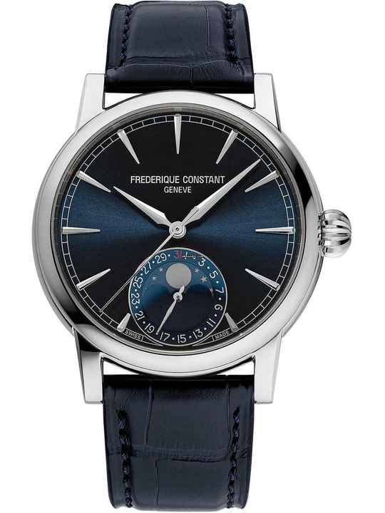  Frederique Constant FC-716N3H6 Herrenuhr Klassik Manufaktur Mondphase 40mm 5ATM 