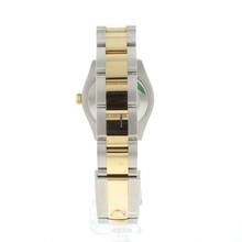 Thumbnail von Rolex Lady-Datejust 31 Steel Gold Fluted Green Roman Diamond Dial