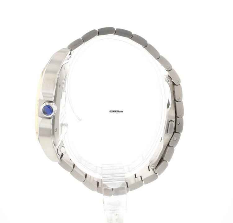  Cartier Santos De Cartier Large Steel Gold 