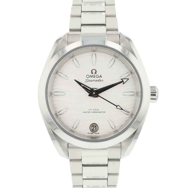  Omega Seamaster Aqua Terra 150M 34 Steel Silver Waves Dial </h1> 