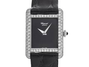 Thumbnail von Chopard Classic Tank Ref.5054 1980 original Box sehr gut Vintage </h1>