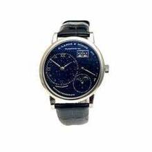 Thumbnail von A. Lange & Söhne Kleine Lange 1 Little Lange 1 Moon Phase Gold Flux Aventurine Dial </h1>