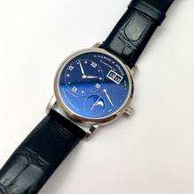 Thumbnail von A. Lange & Söhne Kleine Lange 1 Little Lange 1 Moon Phase Gold Flux Aventurine Dial </h1>