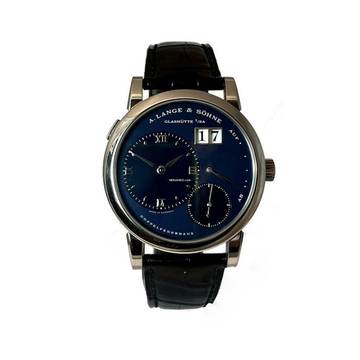  A. Lange & Söhne Lange 1 very rare BLUE DIAL 101.027 </h1> 