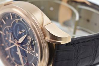 Thumbnail von Omega De Ville Co-Axial GMT Chronograph 18k Rose Gold 42253445213001 </h1>
