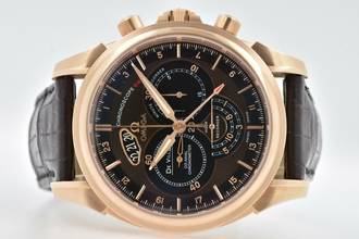 Thumbnail von Omega De Ville Co-Axial GMT Chronograph 18k Rose Gold 42253445213001 </h1>