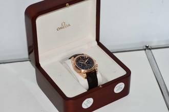 Thumbnail von Omega De Ville Co-Axial GMT Chronograph 18k Rose Gold 42253445213001 </h1>