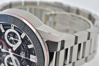 Thumbnail von TAG Heuer Carrera 02 Chronograph GMT Batman CBG2A1Z.BA0658 </h1>