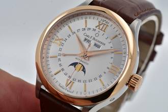 Thumbnail von Carl F. Bucherer Manero Calendar Moonphase Day Date 18k Steel Gold 00.10909.07.15.01 </h1>