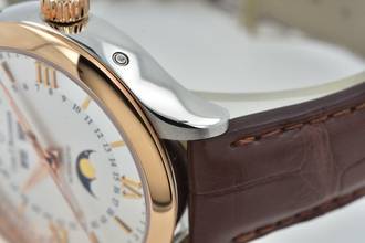 Thumbnail von Carl F. Bucherer Manero Calendar Moonphase Day Date 18k Steel Gold 00.10909.07.15.01 </h1>