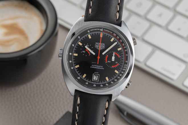  Heuer Monza Chronograph Cal. 15 Automatik Herren Ref 150.511 Tag Heuer Vintage 