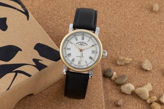 Thumbnail von Mühle Glashütte Medium II Stahl / Gold Automatik Datum Herrenuhr Ref. M1-31-70