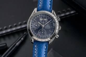Thumbnail von Omega Speedmaster Day Date Chronograph Automatik Edelstahl Ref. 3523.80.00