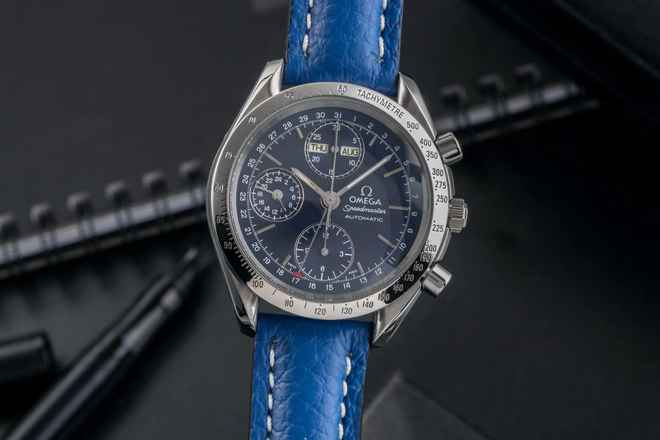  Omega Speedmaster Day Date Chronograph Automatik Edelstahl Ref. 3523.80.00 