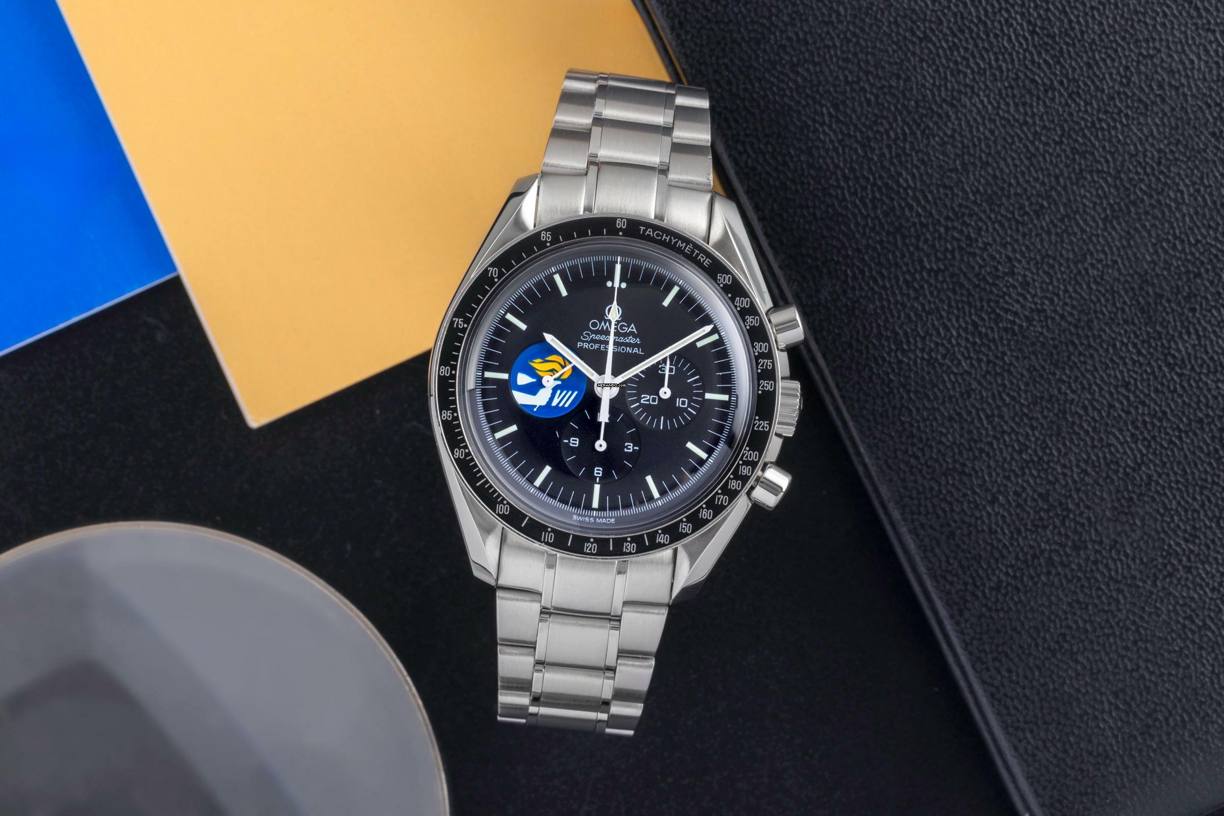  Omega Speedmaster Professional Moonwatch Series Gemini VII Handaufzug Stahl 3597.05.00 