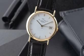 Thumbnail von IWC Portofino 18k (0,750) Gold Quarz Damenuhr Ref. 3332 Klassiker