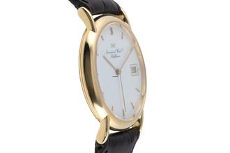 Thumbnail von IWC Portofino 18k (0,750) Gold Quarz Damenuhr Ref. 3332 Klassiker