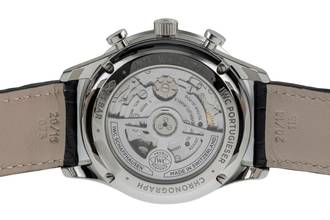 Thumbnail von IWC Portugieser Chronograph Edelstahl Automatik Herrenuhr IW371606 B&P