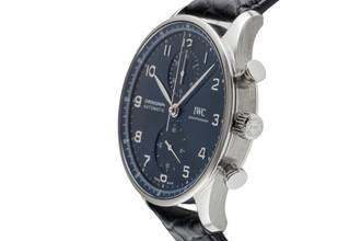 Thumbnail von IWC Portugieser Chronograph Edelstahl Automatik Herrenuhr IW371606 B&P