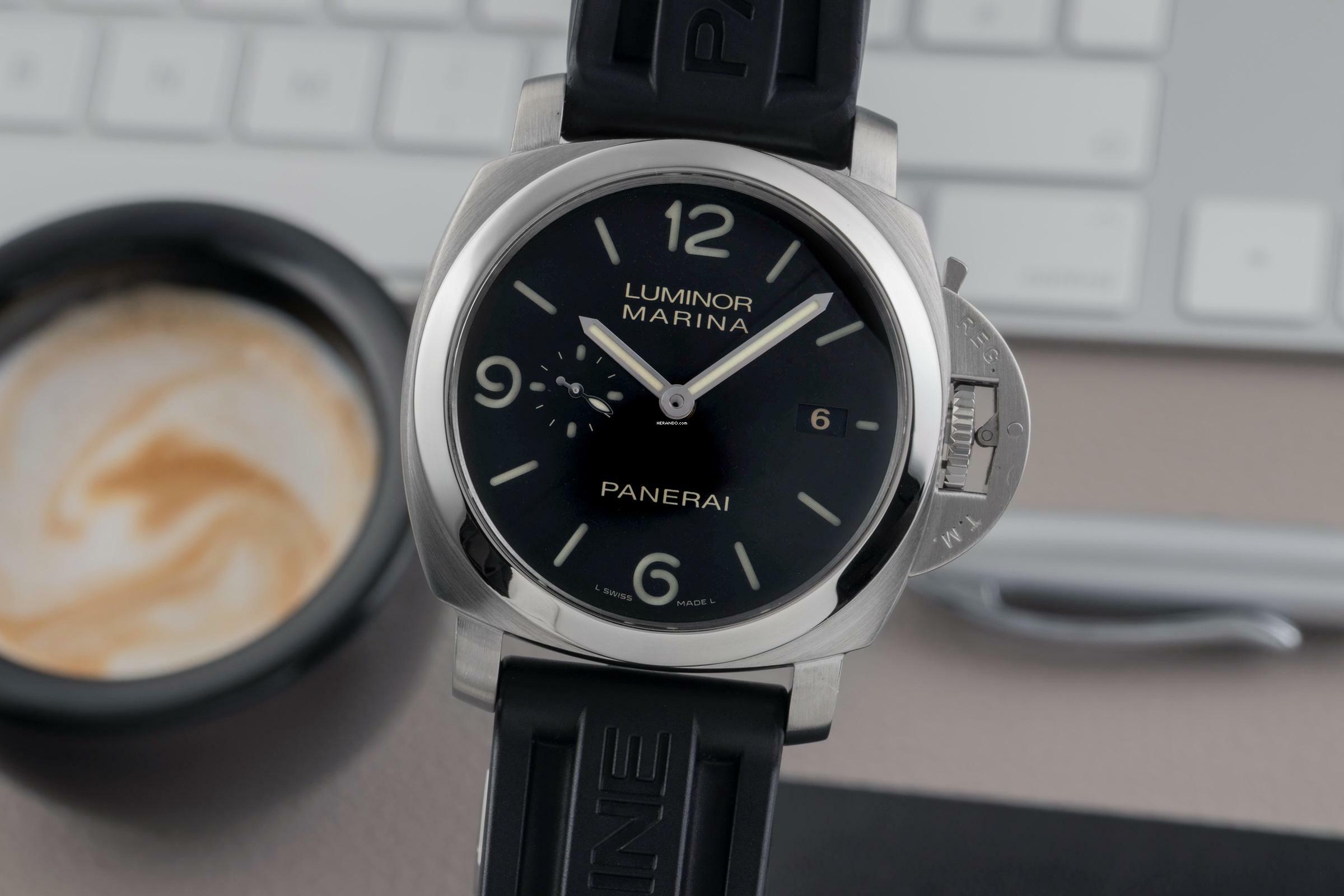 Panerai Luminor Marina 1950 3 Days Automatic Stahl Automatik Herrenuhr Ref. PAM00328