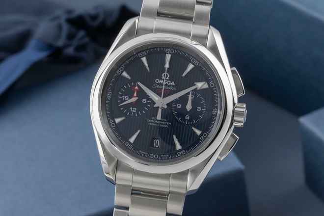  Omega Seamaster Aqua Terra GMT Chronograph Stahl Automatik 231.10.43.52.03.001  