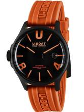 Thumbnail von U-Boat 9538 Darkmoon Orange IPB Herrenuhr 44mm 5ATM