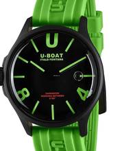 Thumbnail von U-Boat 9534/A Darkmoon Green IPB Herrenuhr 44mm 5ATM