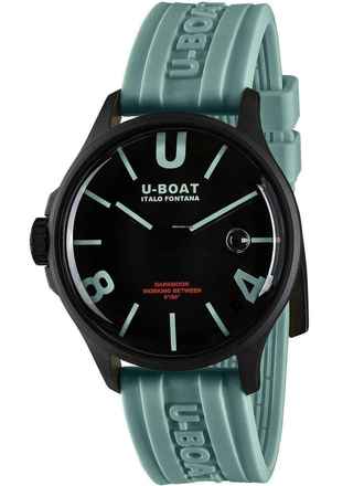  U-Boat 9526 Darkmoon Aqua IPB Herrenuhr 44mm 5ATM 