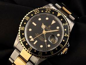 Thumbnail von Rolex GMT-Master II no hole Ref.16713T 2005 Full Set sehr gut Vintage