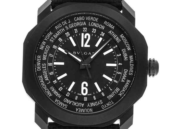  Bulgari Octo Roma World Timer Ref.103486 2025 Full Set Ungetragen 