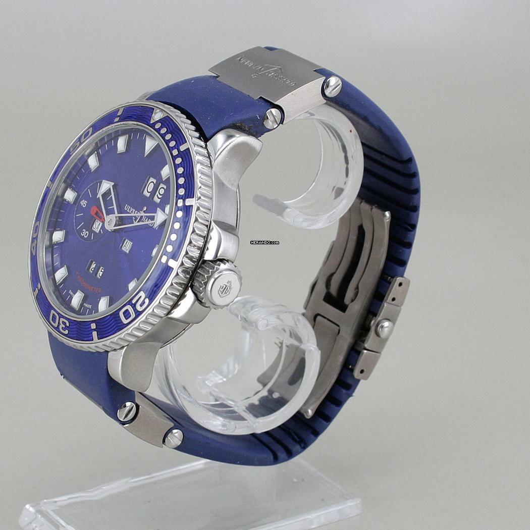 Thumbnail von Ulysse Nardin Marine Aqua Perpetual Limited Edition (500 StücK) Ewiger Kalender Full Set </h1>