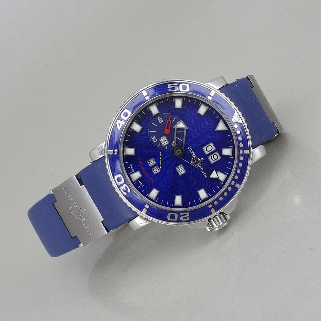 Thumbnail von Ulysse Nardin Marine Aqua Perpetual Limited Edition (500 StücK) Ewiger Kalender Full Set </h1>