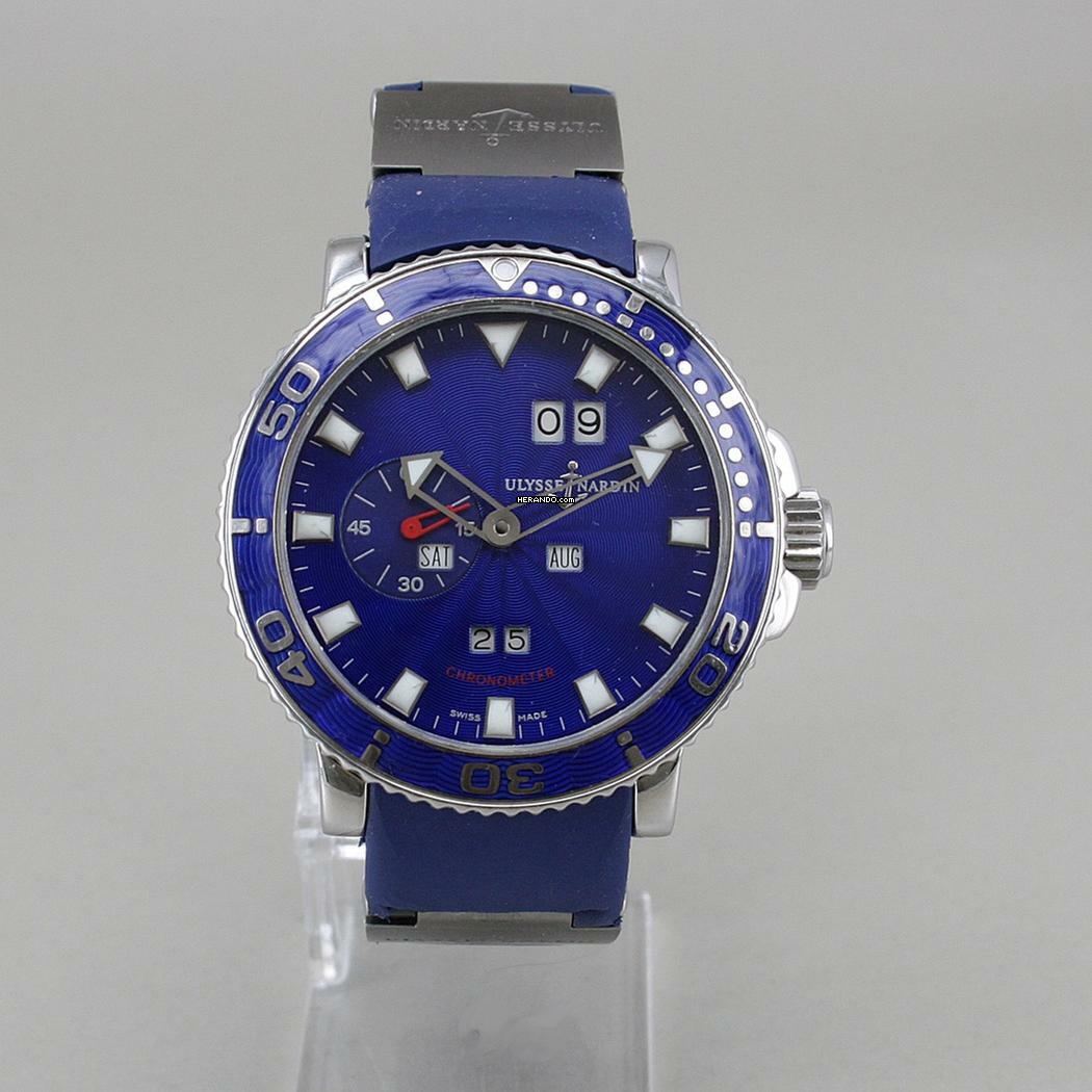 Thumbnail von Ulysse Nardin Marine Aqua Perpetual Limited Edition (500 StücK) Ewiger Kalender Full Set </h1>