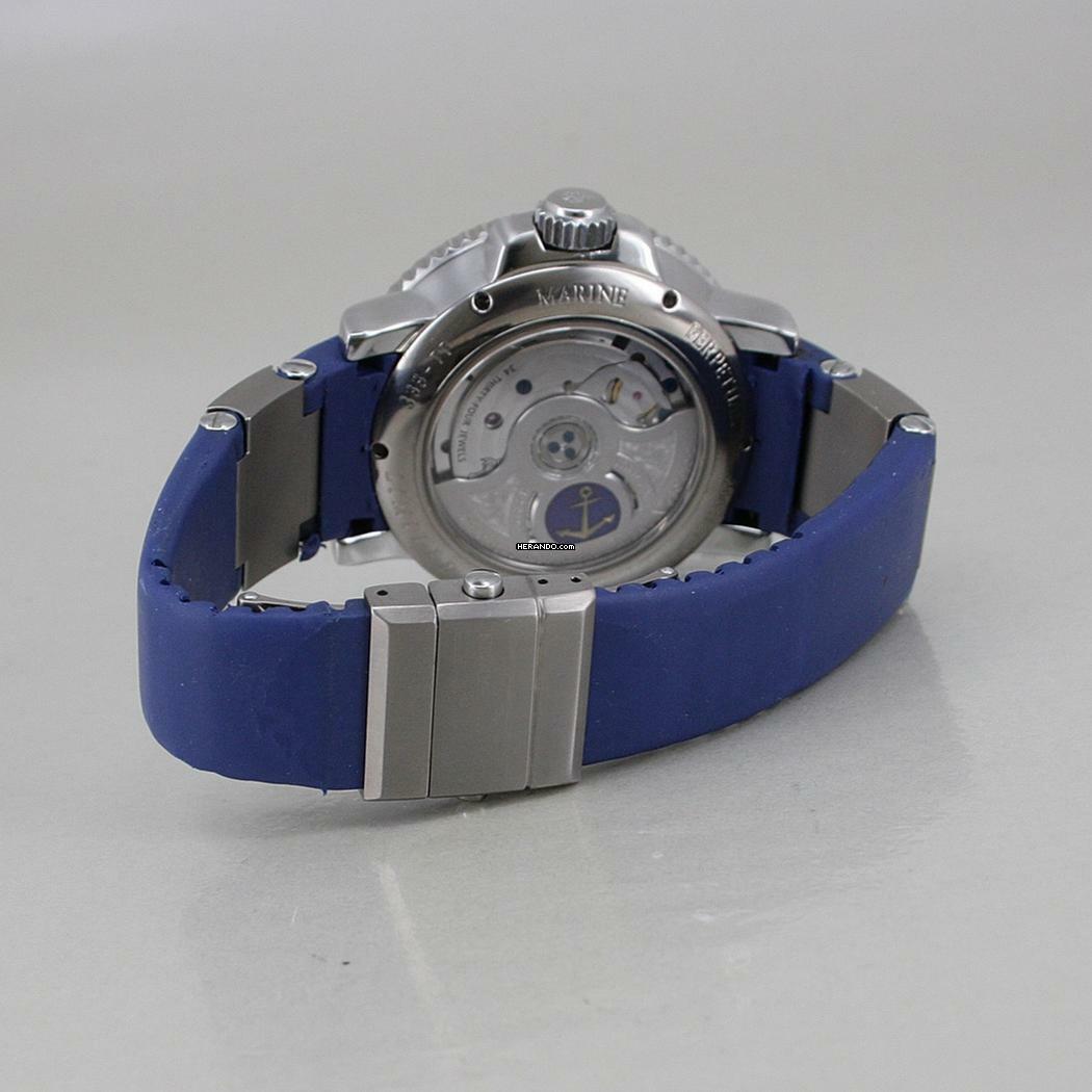 Thumbnail von Ulysse Nardin Marine Aqua Perpetual Limited Edition (500 StücK) Ewiger Kalender Full Set </h1>