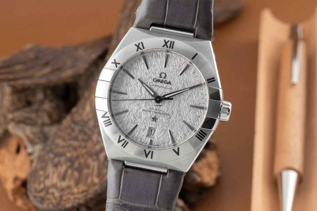  Omega Constellation Stahl Automatik Herrenuhr Ref. 131.13.39.20.06.001 Papiere  