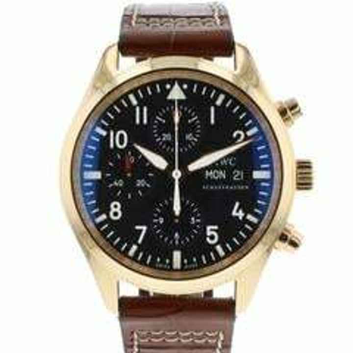  IWC Fliegeruhr Chronograph Pilot Chronograph Rose Gold Service '24 </h1> 