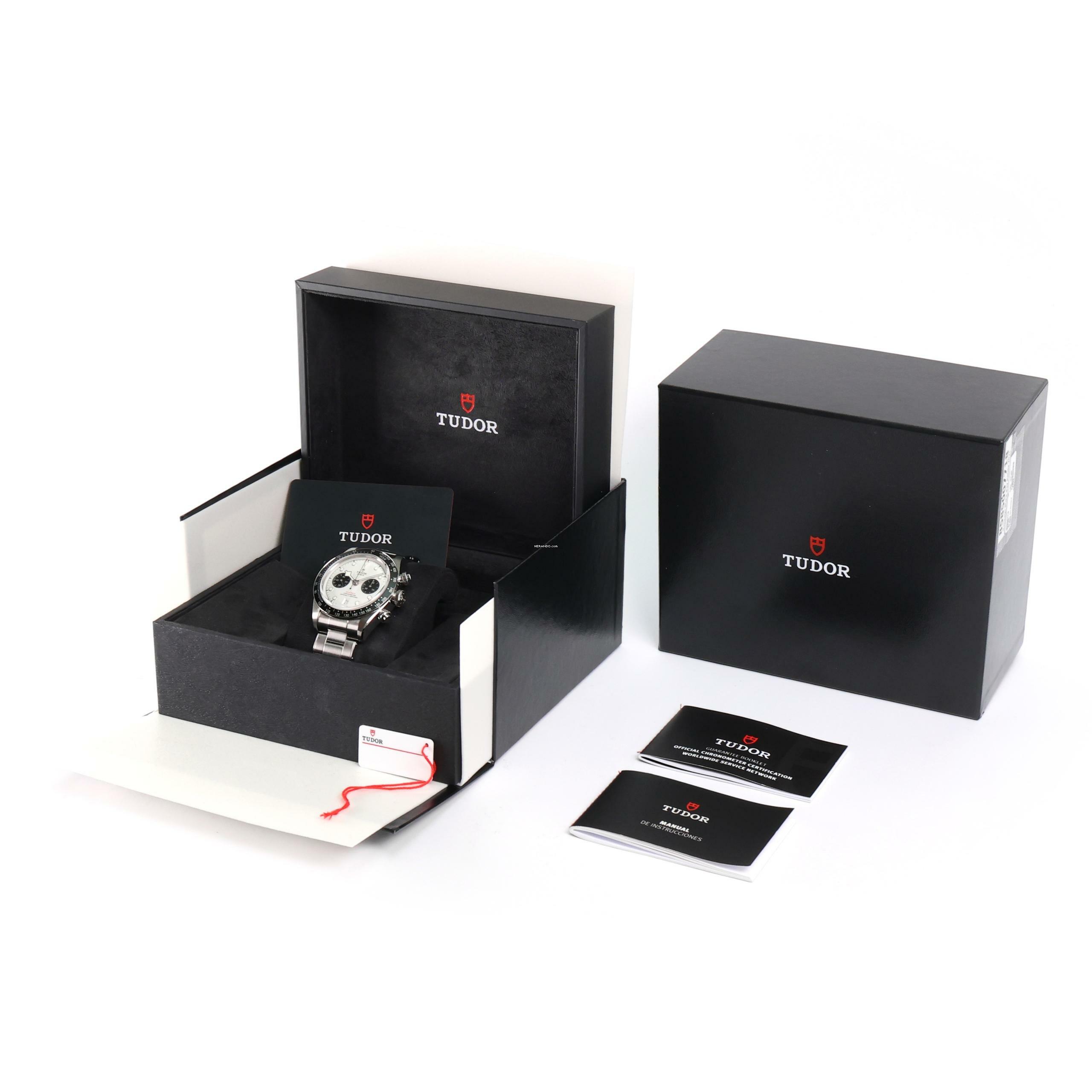 Thumbnail von Tudor Black Bay Chrono White Dial </h1>