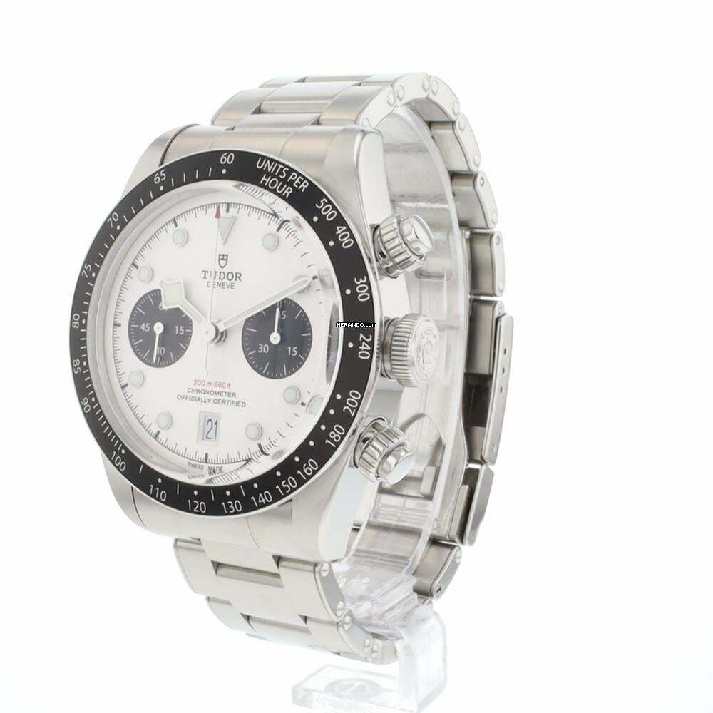 Thumbnail von Tudor Black Bay Chrono White Dial </h1>