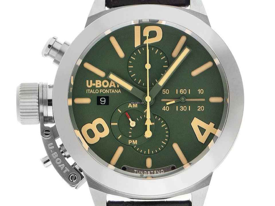  U-Boat Classico Italo Fontana Classico 45 Tungsteno Ref.9581 Full Set Neu 