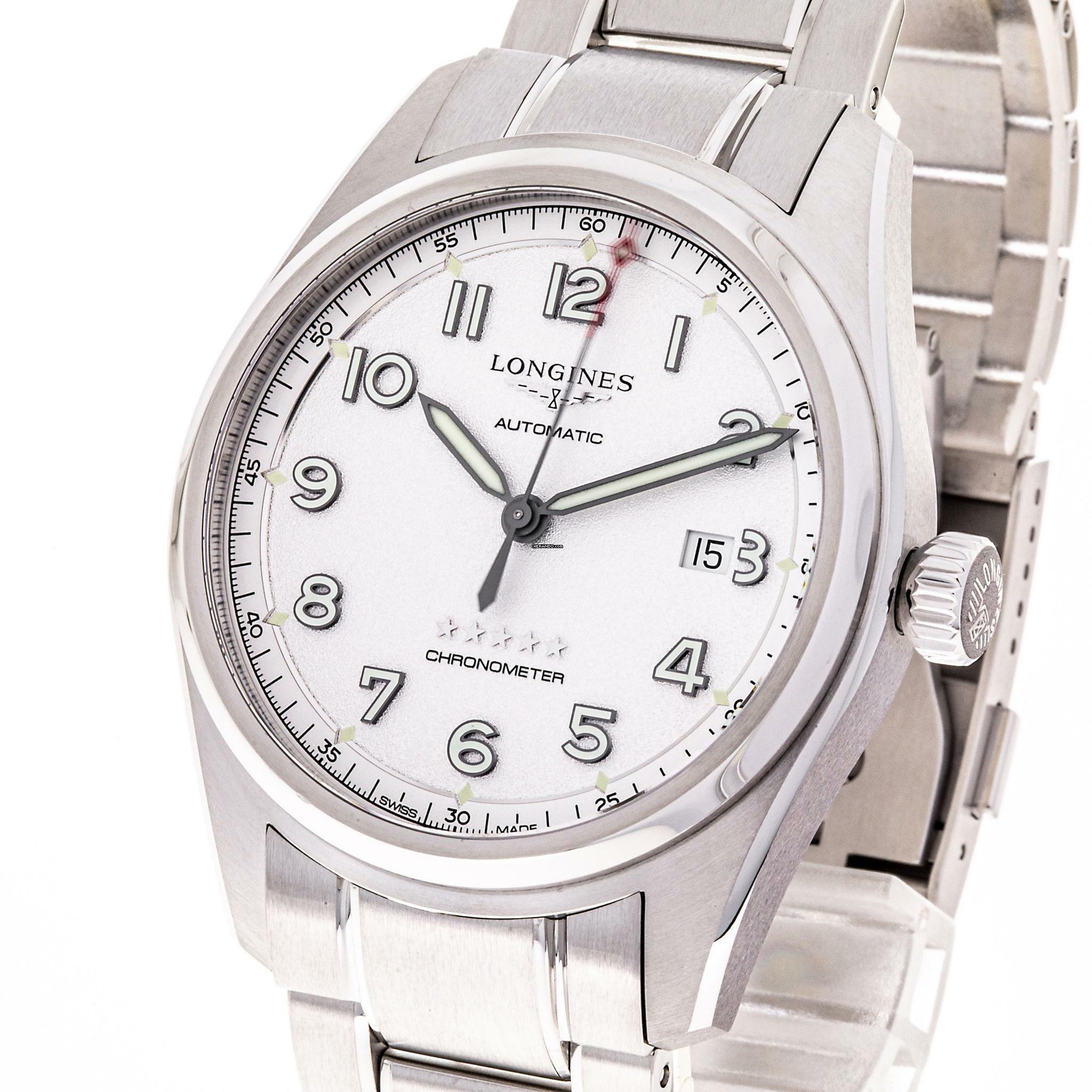  Longines Spirit Prestige 42 White – L38114739 – NEW & Unworn – 08/2025 Full Set 