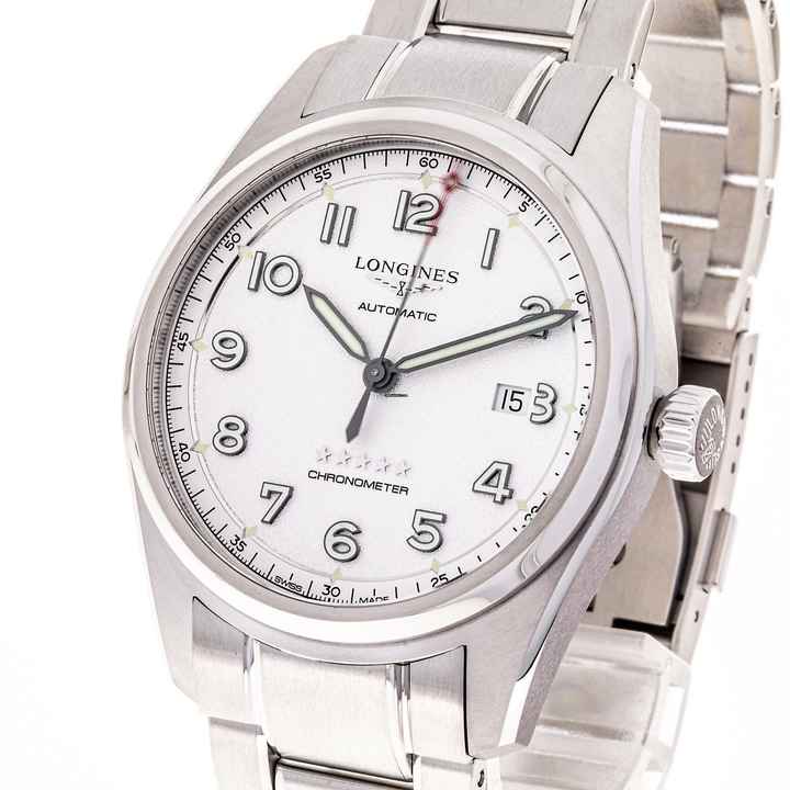  Longines Spirit Prestige 42 White – L38114739 – NEW & Unworn – 08/2025 Full Set 