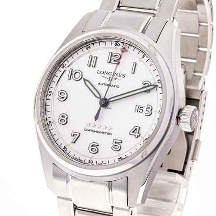  Longines Spirit Prestige 42 White – L38114739 – NEW & Unworn – 08/2025 Full Set 
