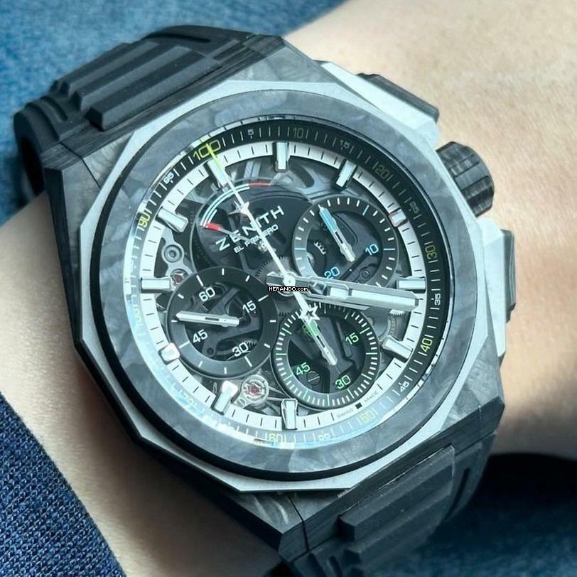  Zenith Defy EXTREME CARBON NEW FULL SET 