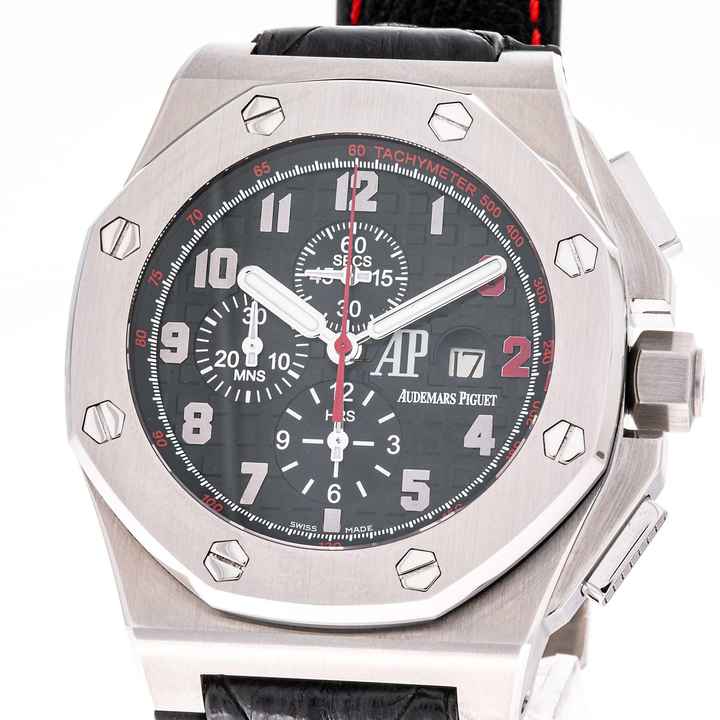  Audemars Piguet Royal Oak Offshore Chronograph 48 Shaquille – 26133ST.OO.A101CR.01 – like NEW 2008 Box + Papers 