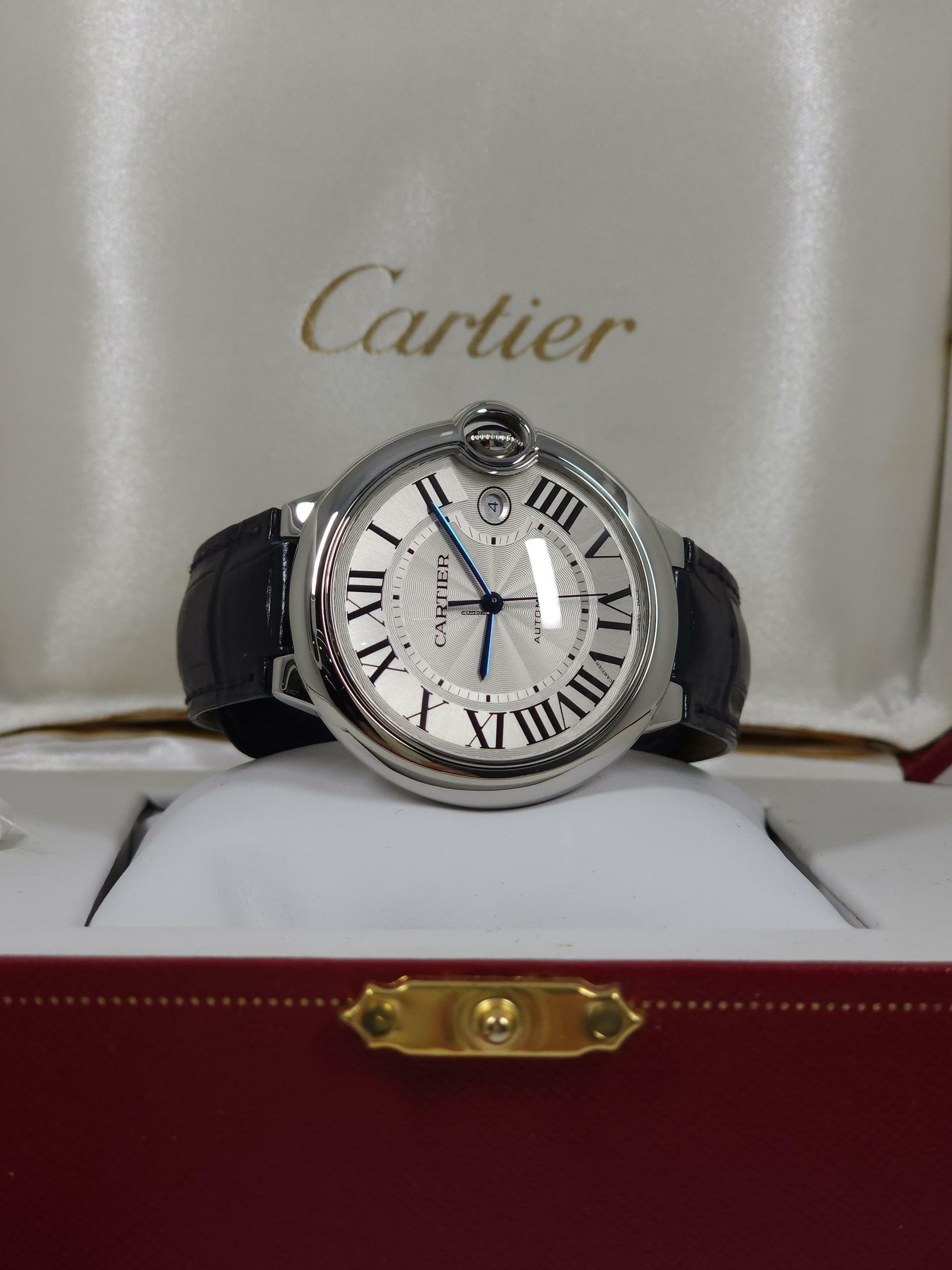  Cartier Ballon Bleu 42mm Large Ballon Bleu Full Set Automatic 