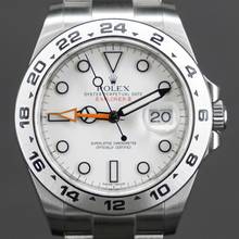 Thumbnail von Rolex Explorer II White Dial LC 100 FULLSET 2015