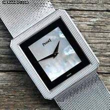 Thumbnail von Piaget Protocole Vintage 9154 | MOP / Onyx Dial | orig. whitegold bracelet </h1>