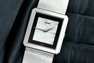 Thumbnail von Piaget Protocole Vintage 9154 | MOP / Onyx Dial | orig. whitegold bracelet </h1>