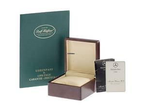 Thumbnail von Mercedes Benz Montre Classic No. 3 World Timer Jean M. Donze 1993 Full Set sehr gut Vintage </h1>