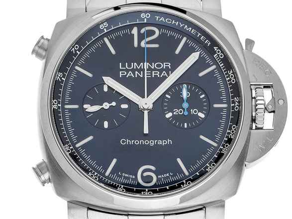  Panerai Luminor Chrono Ref.PAM01110 2024 Full Set Ungetragen 